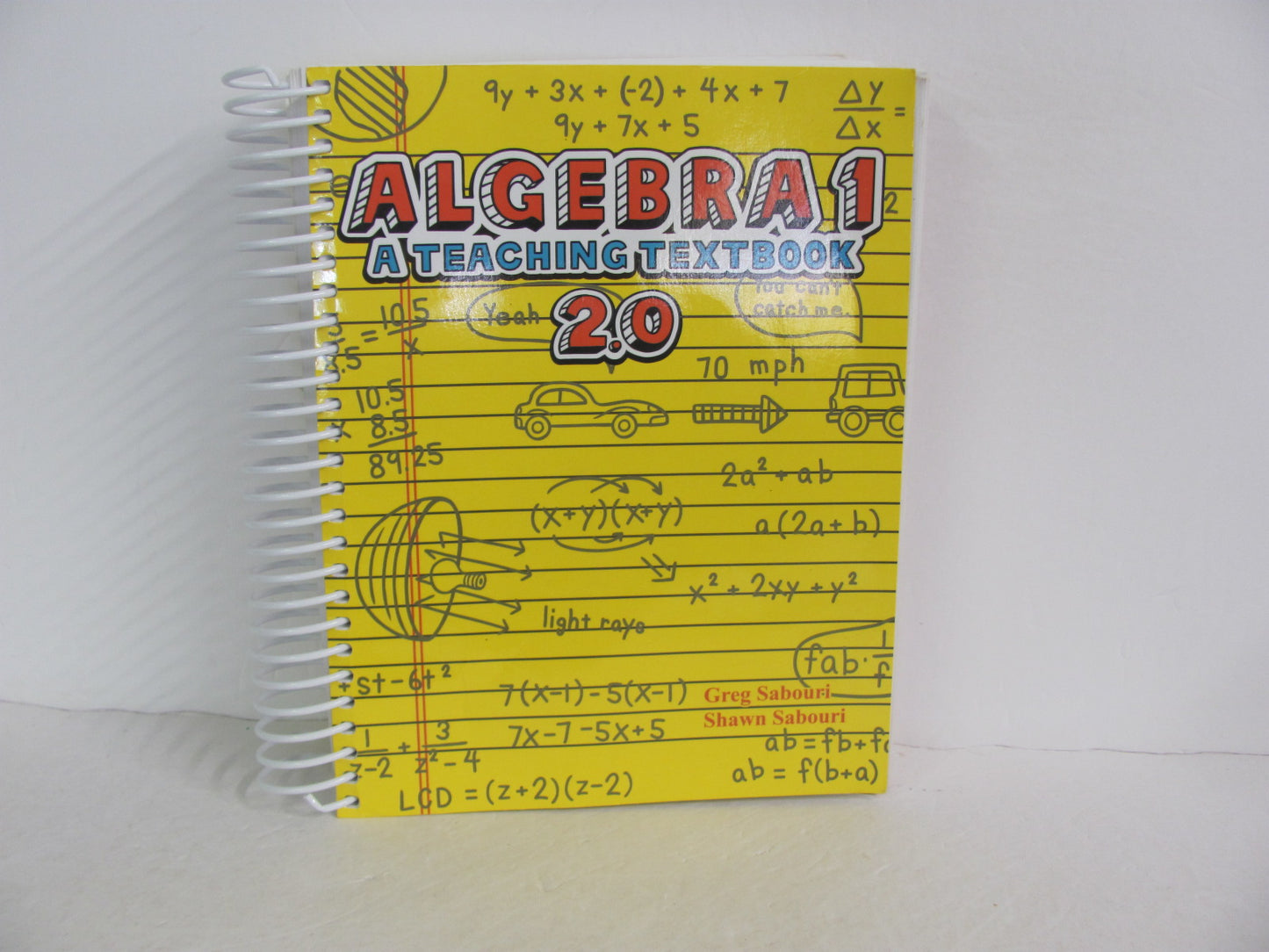 Algebra 1 - 2.0 Teaching Textbook Student Book Pre-Owned Mathematics Textbooks