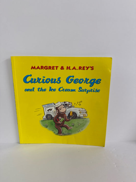 Curious George and the Ice Cream Su Margret & H.A. Rey Paperback Books