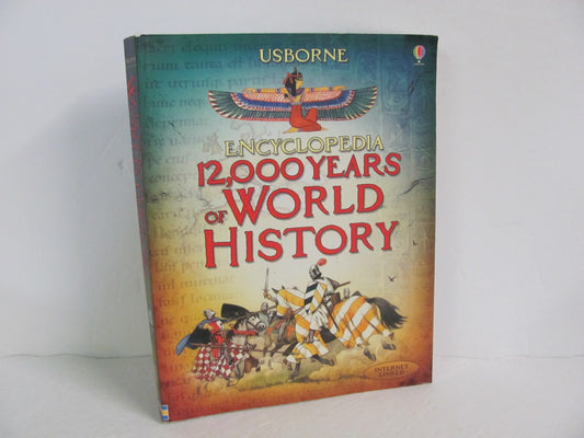 12,000 Years of World History Usborne Pre-Owned Elementary World History Books