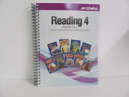 Reading 4 Answer Key Abeka Answer Key  Pre-Owned 4th Grade Reading Textbooks