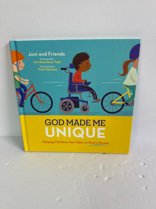 God Made Me Unique Joni Eareckson Tada New Growth Press Hardback Books