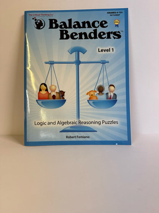 Balance Benders Critical Thinking Company Student Workbook Electives Books
