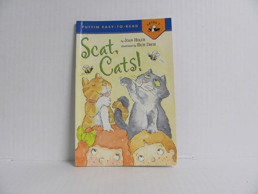 Scat, Cats! Puffin Pre-Owned Joah Holub Elementary Phonic Readers