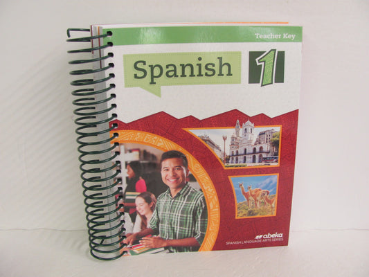 Spanish 1 Abeka Teacher Key  Pre-Owned High School Spanish Books