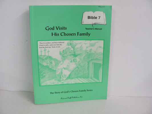 God Visits His Chosen Family Rod & Staff 7th Grade Bible Textbooks