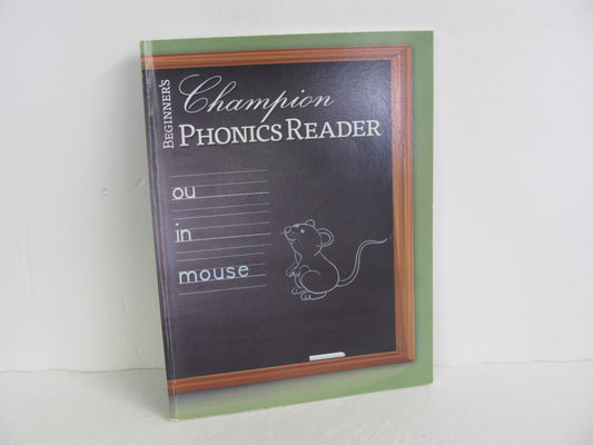 Beginner's Champion Phonics Reader Landmark Pre-Owned Reading Textbooks