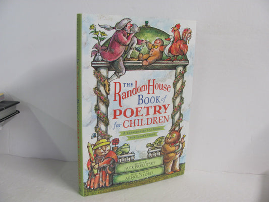 Book of Poetry Random House Pre-Owned Prelutsky Elementary Poetry Books