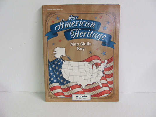 Our American Heritage Abeka Map Key Pre-Owned 3rd Grade History Textbooks