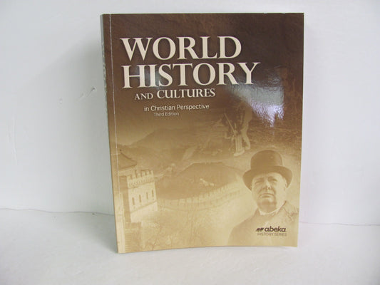 World History Abeka Student Book Pre-Owned 10th Grade History Textbooks