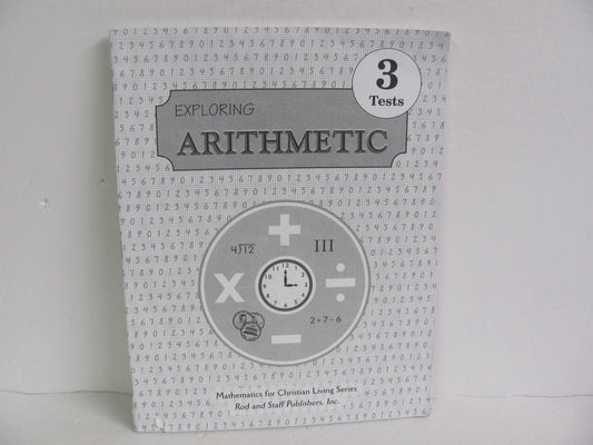 Exploring Arithmetic Rod & Staff Tests  Pre-Owned Mathematics Textbooks