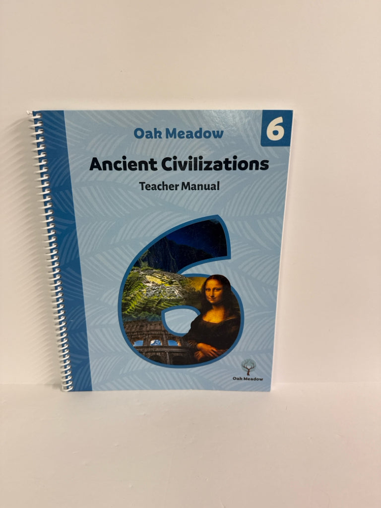 Ancient Civilizations Oak Meadow Teacher Manual  Pre-Owned History Textbooks
