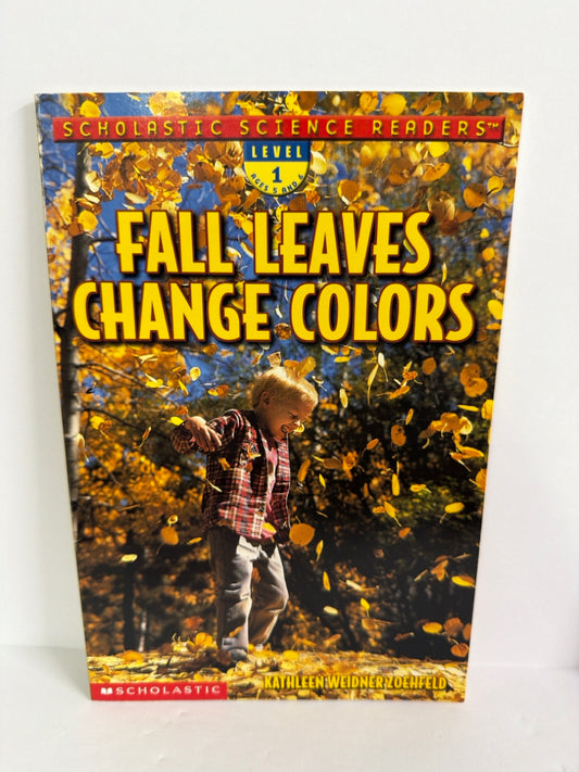 Fall Leaves Kathleen Weidner Zoehfeld Scholastic Phonics Readers