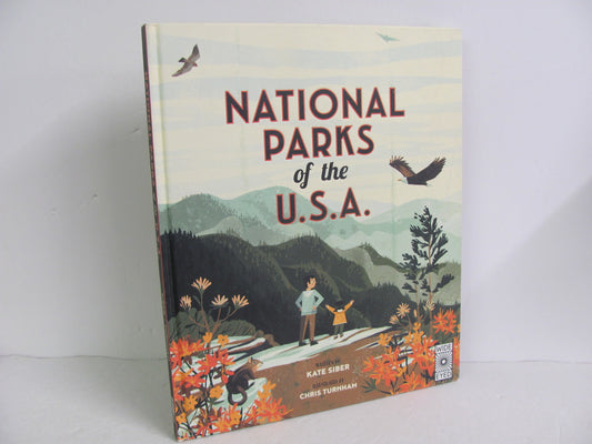 National Parks of the USA Wide Eye Pre-Owned Siber American History Books