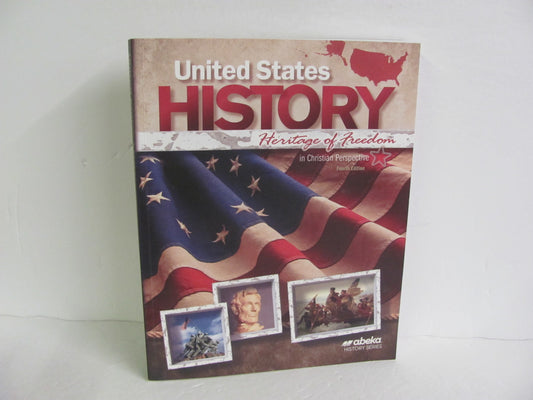 United States History Abeka Student Book Pre-Owned 11th Grade History Textbooks