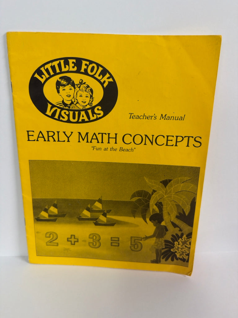 Early Math Concepts Little Folk Visuals Elementary Math Help Books