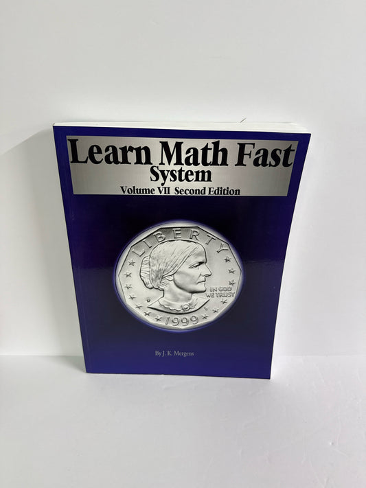 Learn Math Fast System Learn Math Fast J.K. Mergens Mathematics Textbooks