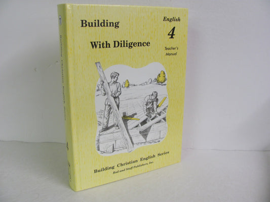 English 4 Rod & Staff Teacher Manual  Pre-Owned 4th Grade Language Textbooks