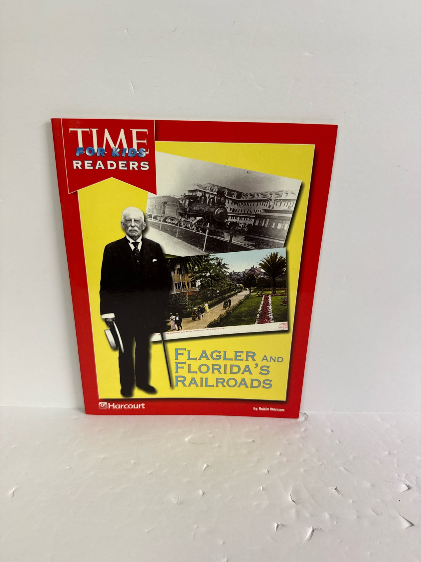 Flagler and Florida's Railroads Harcourt Reader Pre-Owned Reading Textbooks