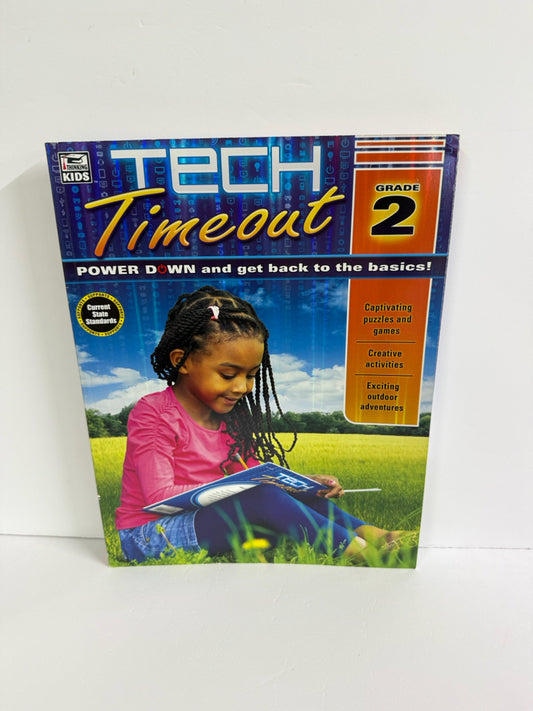 Tech Timeout Thinking Kids Workbook  Pre-Owned Summer Study Books