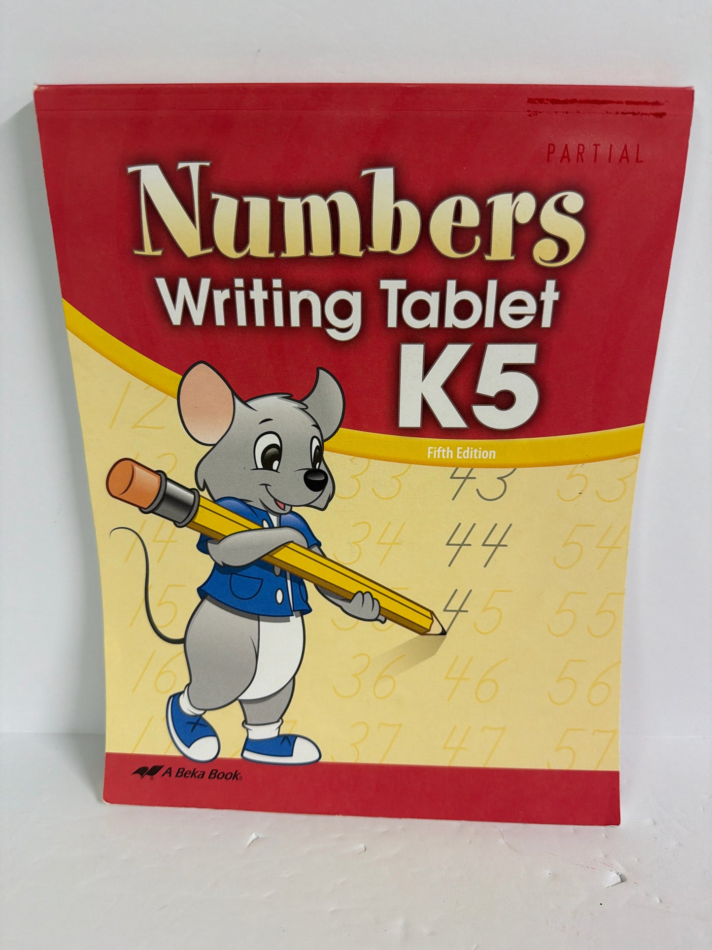 Numbers Writing Tablet Abeka Pre-Owned Kindergarten Mathematics Textbooks