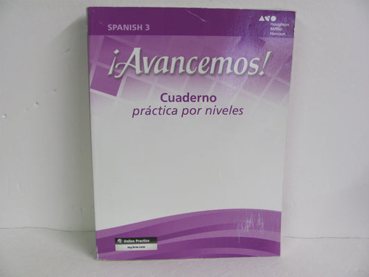 Avancemos! HMH Books Workbook  Pre-Owned High School Spanish Books