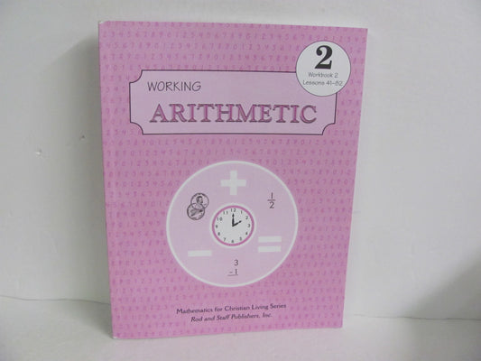 Working Arithmetic Rod & Staff Workbook  Pre-Owned Mathematics Textbooks