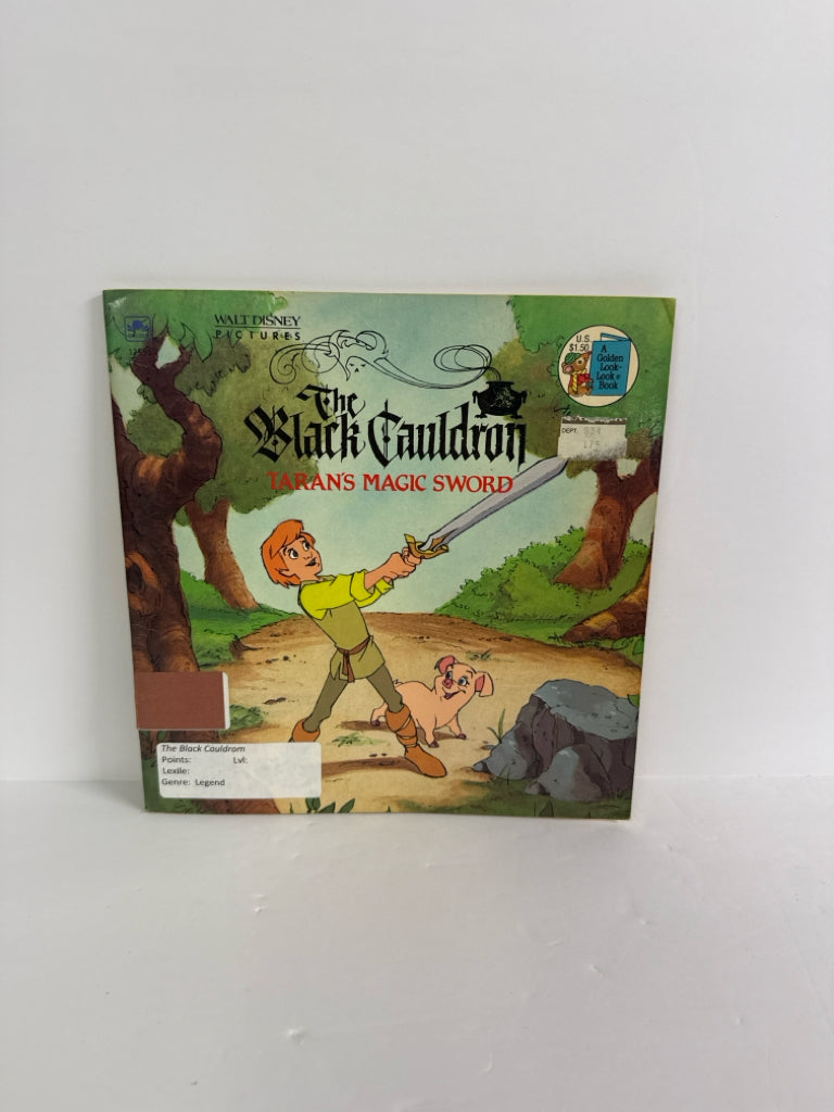 The Black Cauldron Golden Book Paperback Books