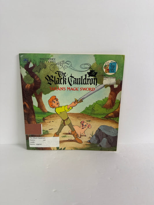The Black Cauldron Golden Book Paperback Books