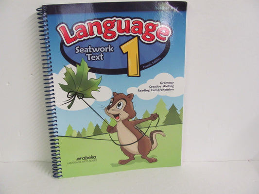 Language 1 Abeka Teacher Key  Pre-Owned 1st Grade Language Textbooks