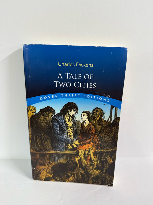 A Tale of Two Cities Dover Pre-Owned Charles Dickens Fiction Books
