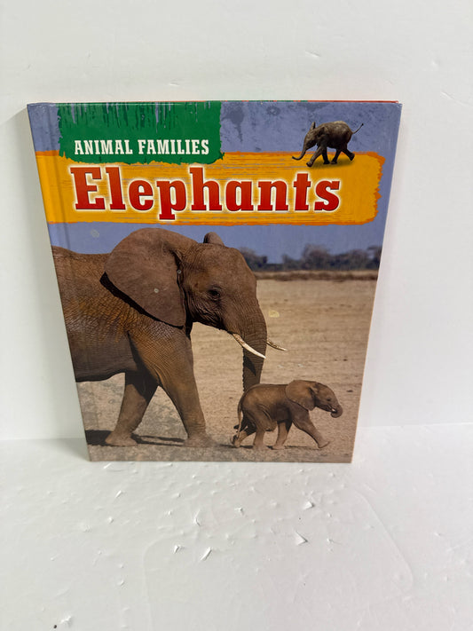 Animal Families Elephants Brown Bear Books Hardback Books
