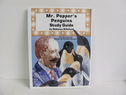 Mr Popper's Penguins Progeny Press Study Guide - Pre-Owned Atwater Fiction Books