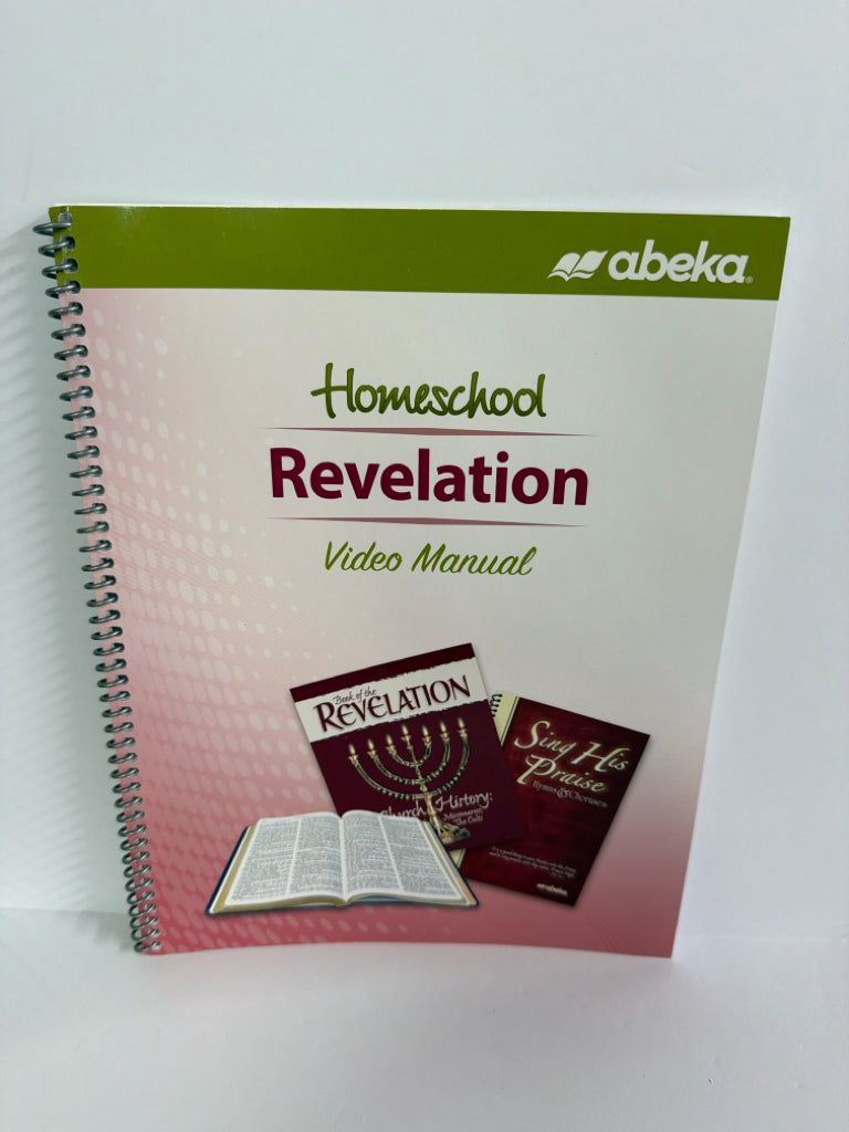 Revelation Abeka Video Manual- Pre-Owned 12th Grade Educator Resources