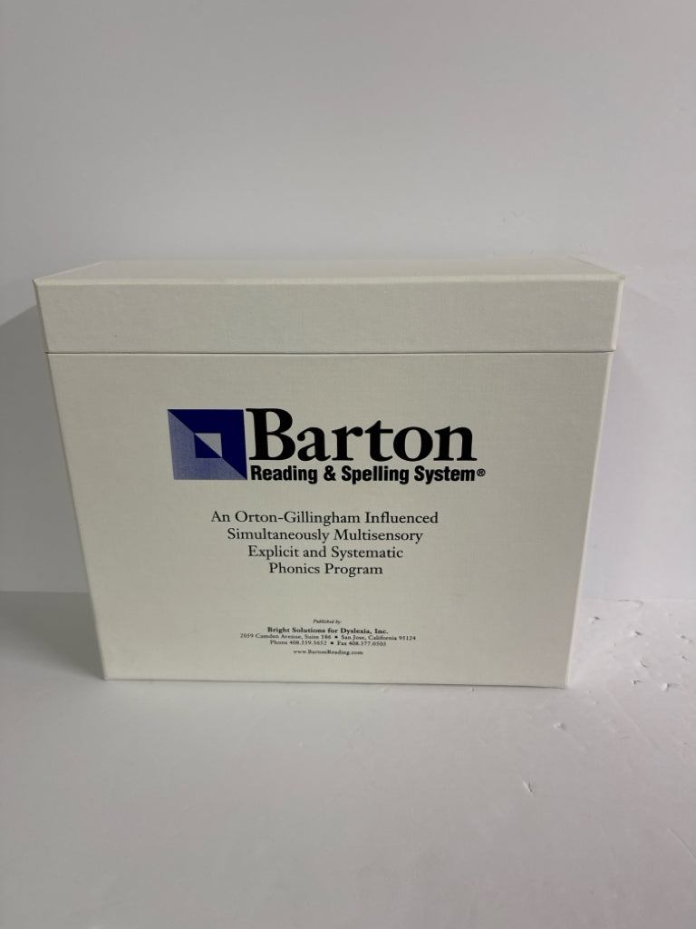 Barton Reading and Spelling System Bright Solutions Elementary Reading Textbooks