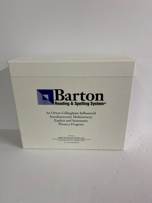 Barton Reading and Spelling System Bright Solutions Elementary Reading Textbooks
