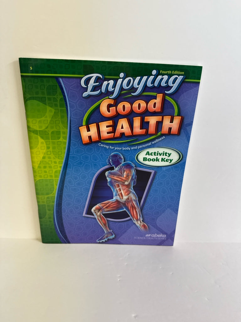 Enjoying Good Health Abeka Activity Book Key  Pre-Owned Science Textbooks