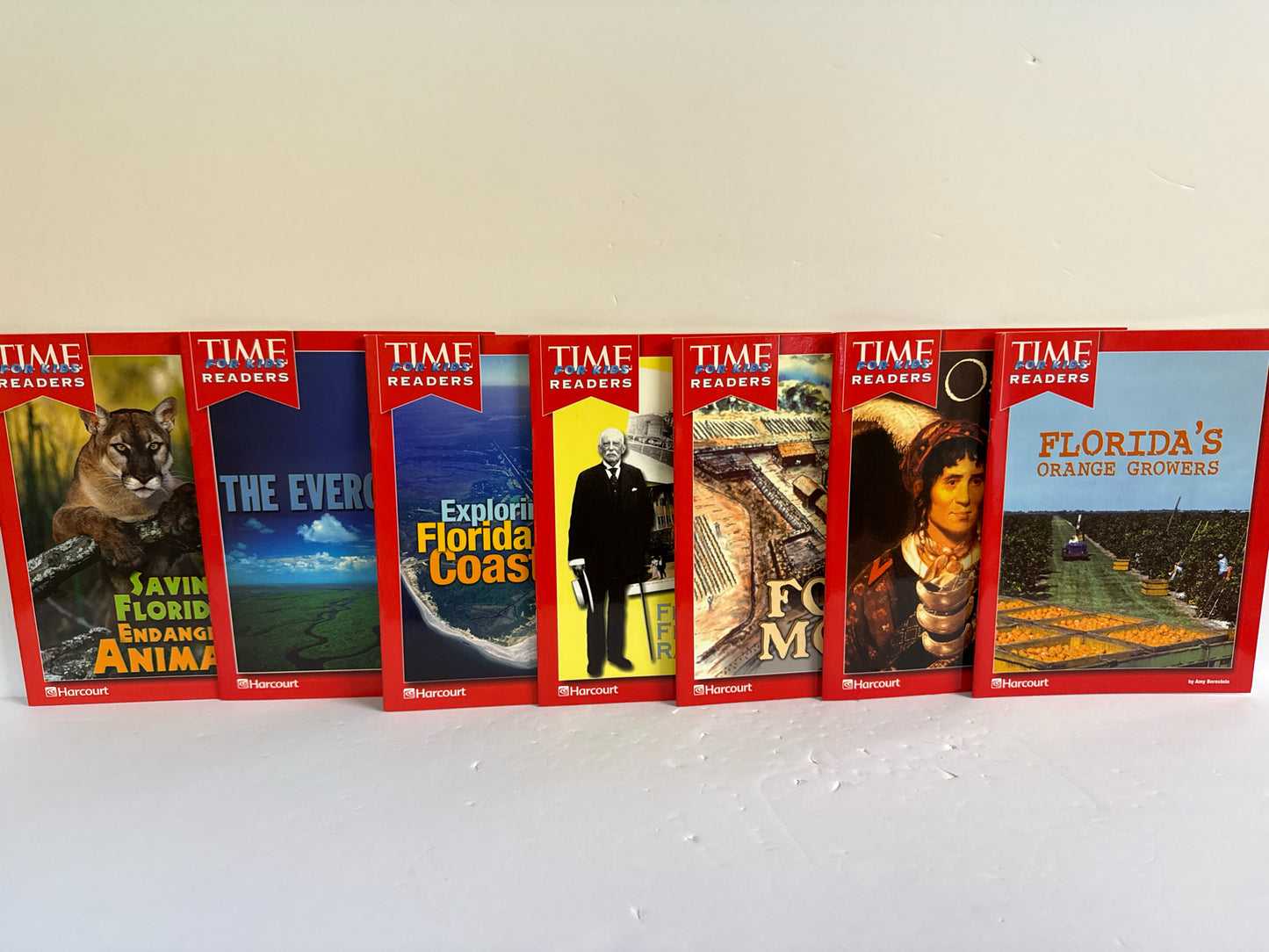 Time for Kids Readers Harcourt Set  Pre-Owned Elementary Reading Textbooks