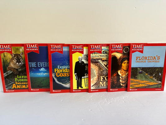 Time for Kids Readers Harcourt Set  Pre-Owned Elementary Reading Textbooks