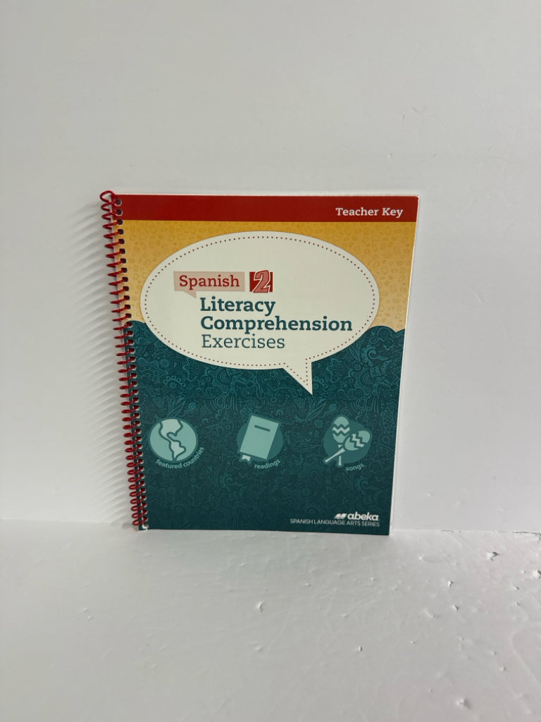 Spanish 2 Abeka Teacher Key  Pre-Owned High School Spanish