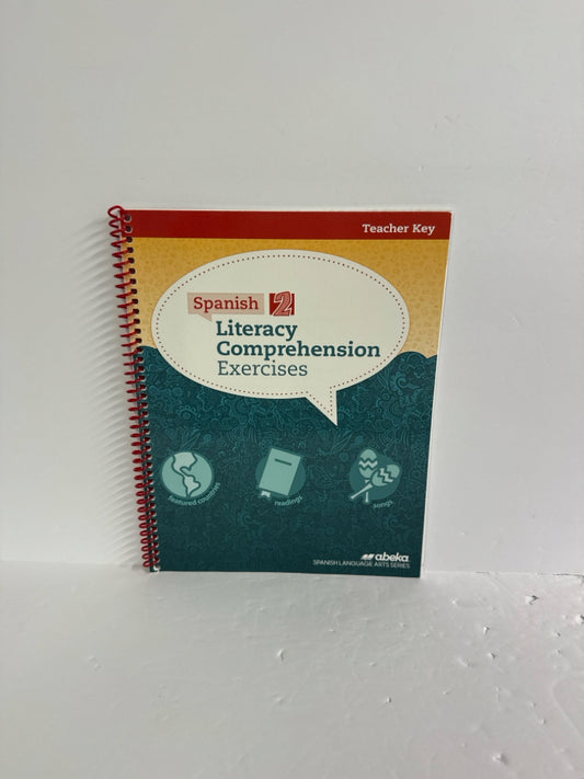 Spanish 2 Abeka Teacher Key  Pre-Owned High School Spanish