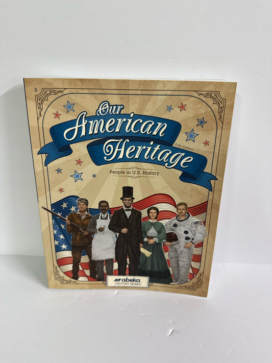 Our American Heritage Abeka Student Text  Pre-Owned 3rd Grade History Textbooks