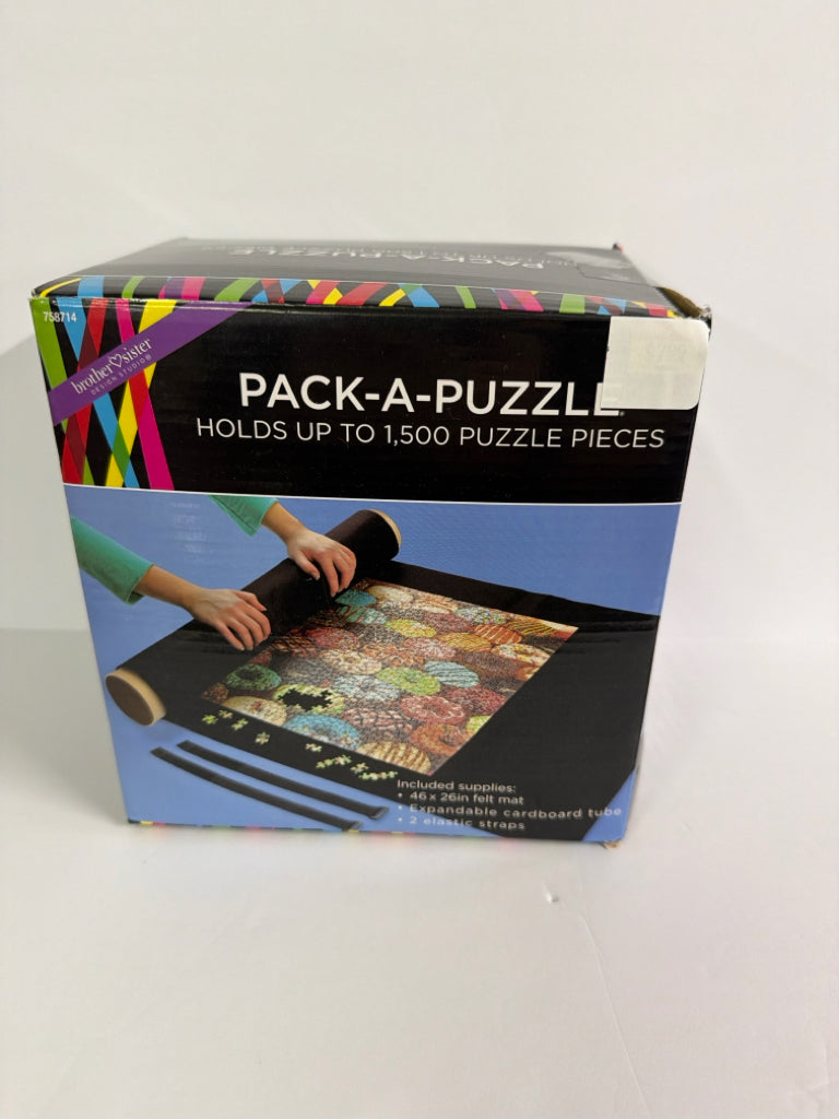 Pack-A-Puzzle Brother Sister Design Studio Pre-Owned Games/Puzzles