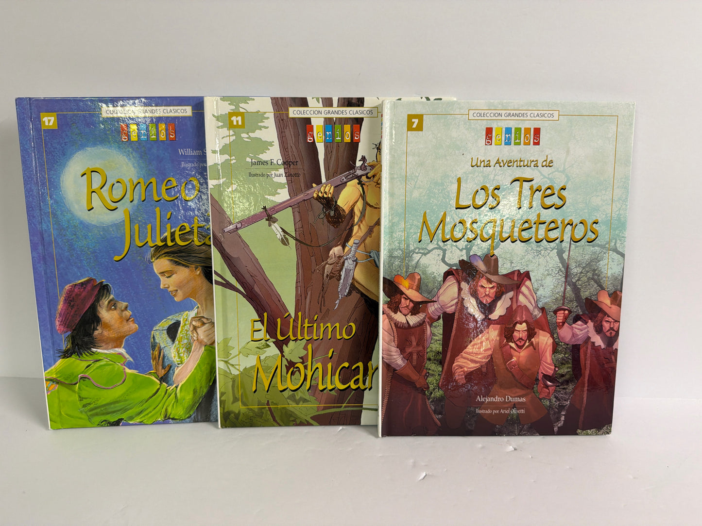 Colleccion Grandes Clasicos Genios Set  Pre-Owned Spanish Books