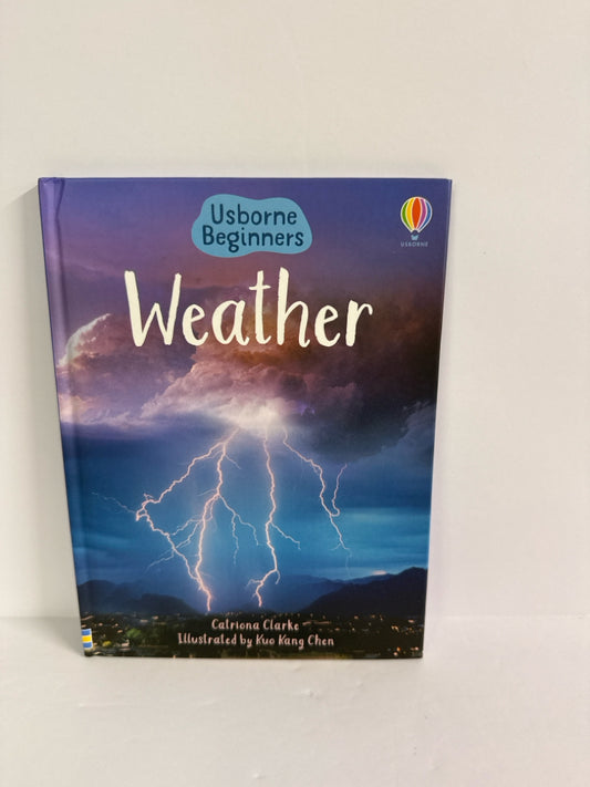 Weather Catriona Clarke Usborne Hardback Books