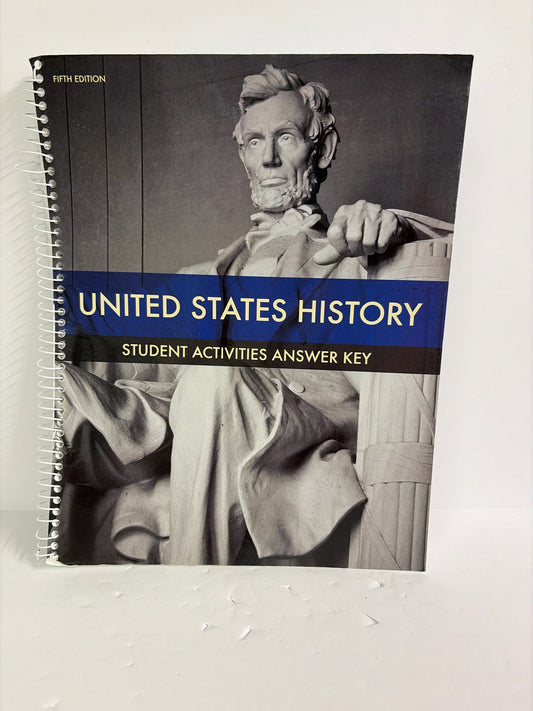 United States History BJU Press 11th Grade History Textbooks