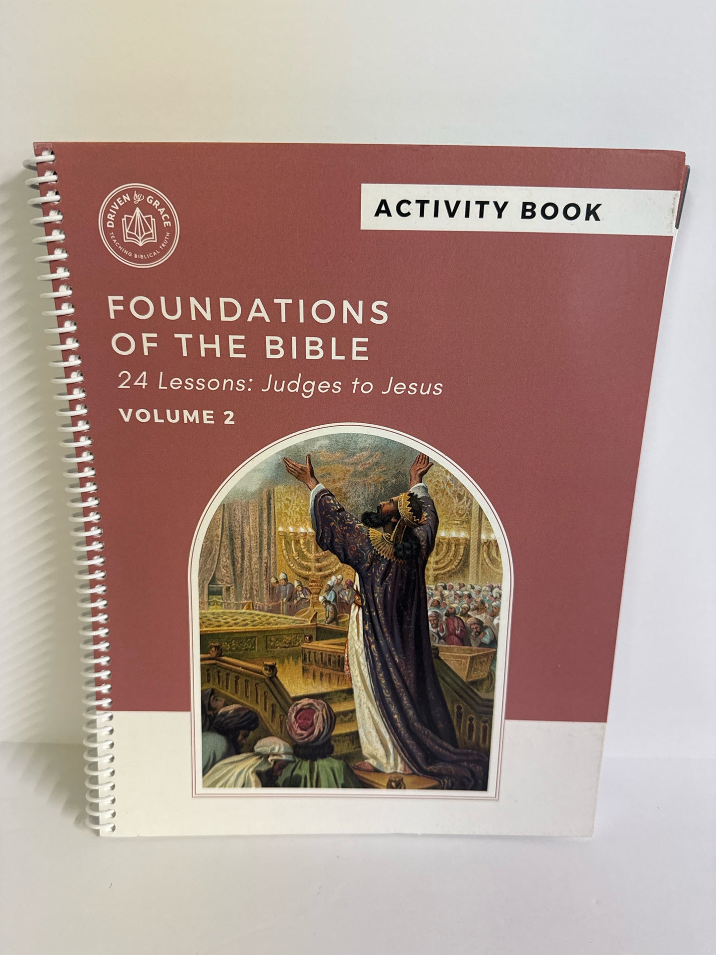 Foundations of the Bible Vol 2 Driven By Grace Elementary Bible Textbooks
