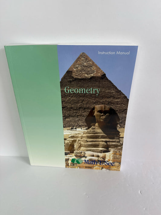Geometry Math U See Instruction Manual  Pre-Owned Demme Mathematics Textbooks