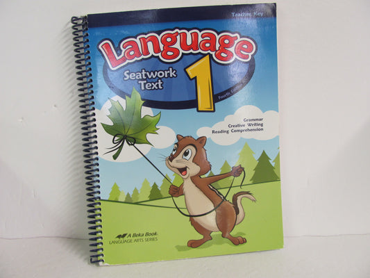 Language 1 Abeka Teacher Key  Pre-Owned 1st Grade Language Textbooks