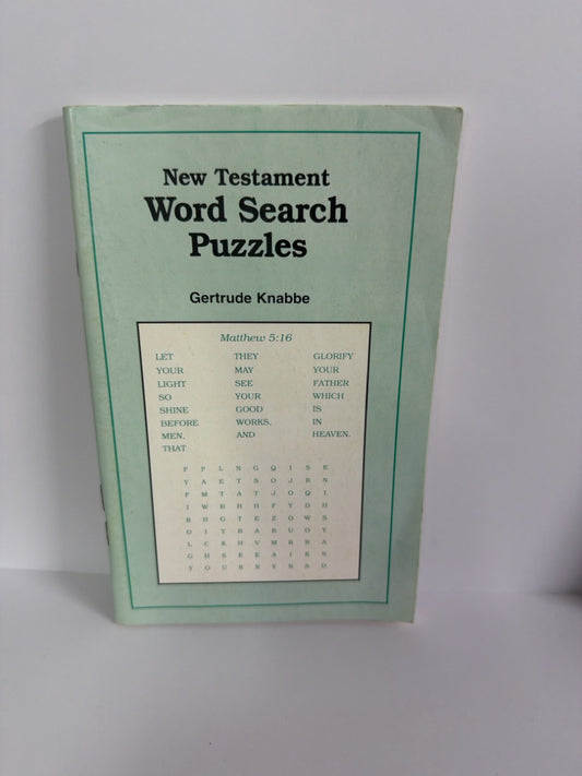 Word Search Christian Light Pre-Owned Elementary Bible Textbooks