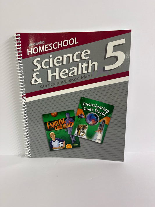 Science & Health Abeka Curriculum/Lesson Plan Pre-Owned Science Textbooks